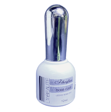 Базовое покрытие Lilly Beauty Fiberglass с нейлоновыми волокнами, 12 мл (база для ногтей)