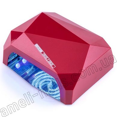 LED+CCFL Лампа для манікюру Diamond 36 Вт (колір в асортименті) (Лампа для сушіння нігтів)