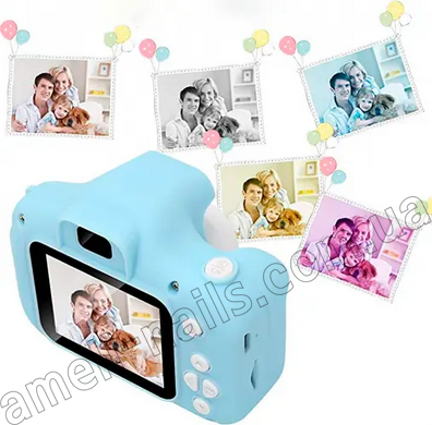 Цифровой детский фотоаппарат игрушка, видеокамера X200 Smart Kids Camera 3 Series игрушки