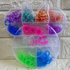 Набор резинок для плетения браслетов "Микки Маус", 18 см 360 шт (резинки для плетения)