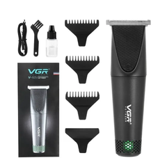 Машинка для стрижки волос и бороды с насадками VGR V-925 (триммер для головы)