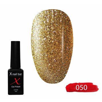 Гель-лак для нігтів, для манікюру X Nail Bar Professional 10ml №050