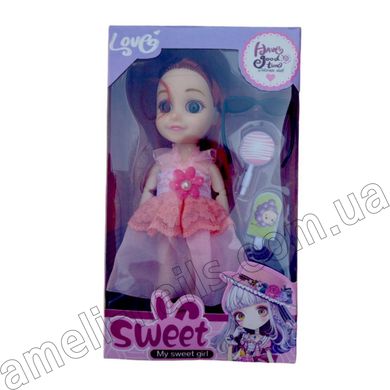 Лялька Sweet girl зі згинаючими суглобами і аксесуарами