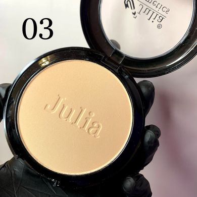 Компонентна пудра для обличчя 2в1 Julia Cosmetics (JC-572)