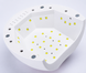 Професійна LED+UV лампа 48 Вт для манікюру та педикюру з пластиковою внутрішньою частиною