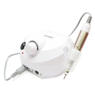 Стартовый набор для маникюра гель-лаком с лампой SUN 1, фрезером Nail Polisher DM-202 и вытяжкой 858-2а