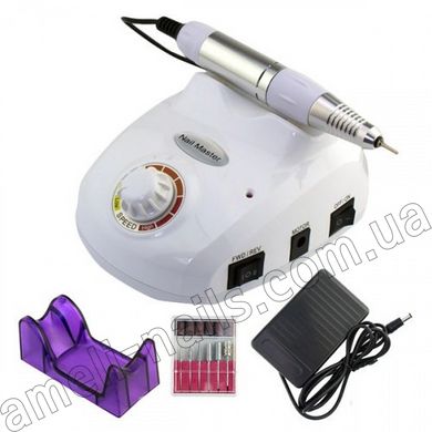 Стартовий набір для манікюру та педикюру: фрезер Nail Master ZS-603 65 Вт 45 000 об/хв + LED/UV Лампа Sun One 48 Вт
