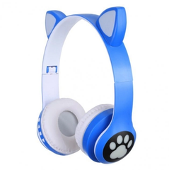 Наушники беспроводные Bluetooth CAT EAR VZV-23M (детские наушники, наушники котик, наушники с ушками)