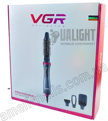 Фен щітка для укладання волосся VGR-408 (фен-щітка для волосся, стайлер для волосся)