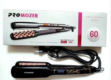 Плойка для волос "Кубики" PROMozer MZ-7091A Черная