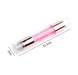 Силіконовий штамп-ручка Crystal для стемпінгу + 2 скребки (рожевий)