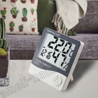 Термометр-гігрометр цифровий кімнатний HTC-1