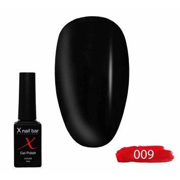 Гель-лак для нігтів, для манікюру X Nail Bar Professional 10ml №009