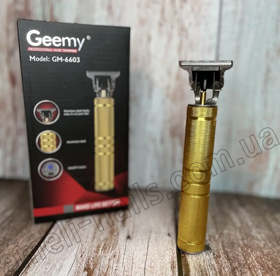Тример для стайлінгу бороди та стрижки Geemy GM-6603 (машинка для стрижки волосся)
