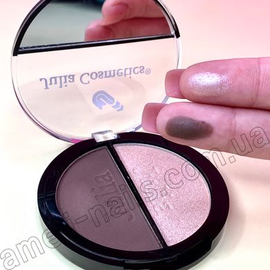 Набір косметики для макіяжу Julia Cosmetics (палетка тіней, матова помада)