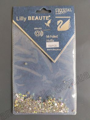 Стрази "Восьмигранник" середні та маленькі Lilly beauty, 720 елементів (№ LB-008)