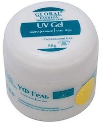 UV Гель для нарощування нігтів Global Fashion 56 г