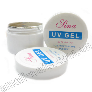 UV Гель для наращивания ногтей Lina 15g (белый)