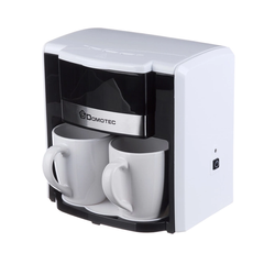 Кофеварка капельная Domotec 6690, 500 Вт (2 керамические чашки в комплекте)
