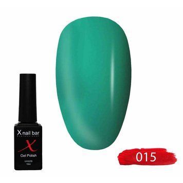 Гель-лак для нігтів, для манікюру X Nail Bar Professional 10ml №015