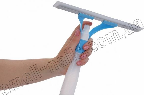 Щітка для миття вікон із пульверизатором Economix Cleaning