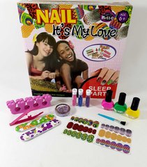Набор для детского маникюра Fashion Rosse Naiil (творческий набор Дизайн ногтей, детская косметика)
