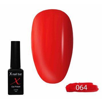 Гель-лак для нігтів, для манікюру X Nail Bar Professional 10ml №064