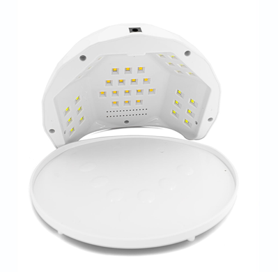 LED+UV Лампа для манікюру MJ27, 288 Вт Білий