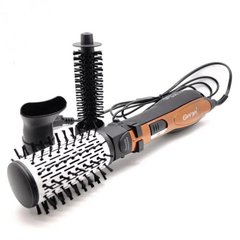Фен-щітка, стайлер з насадками для укладання волосся Gemei GM-4828 (браш для волосся)
