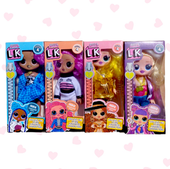 Ігровий набір із лялькою L.K. mini fashion doll (ляльки для дівчаток, іграшки, лол ляльки, набір ляльок – 4 шт)