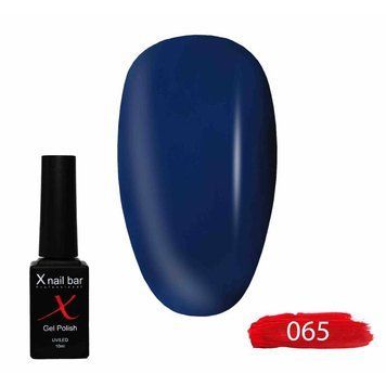 Гель-лак для нігтів, для манікюру X Nail Bar Professional 10ml №065