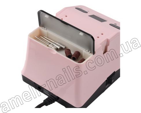 Аппарат для маникюра и педикюра ZS-718 45 000 об/мин, 65 Вт (розовый) (Фрезер для маникюра)