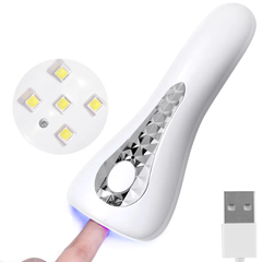 Аккумуляторная лампа для маникюра Q5, 18W (Лампа для сушки ногтей)
