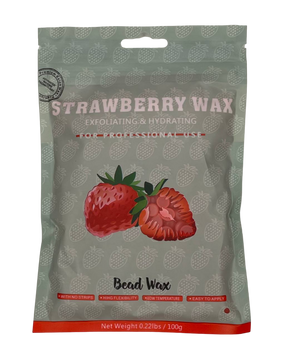 Віск плівковий для депіляції в гранулах, для воскоплава Bead Wax 100 г Полуниця
