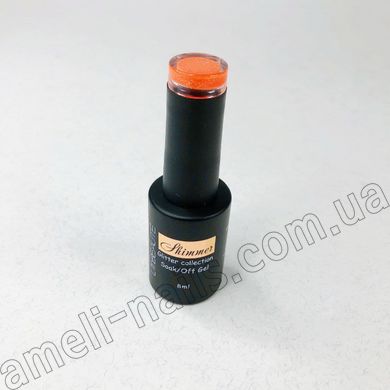 Гель-лак для ногтей, для маникюра Lilly Beauty "Shimmer", 8 мл - S02