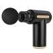 Масажер ручний ударний для тіла Mini Massager Gun (4 насадки), Чорний