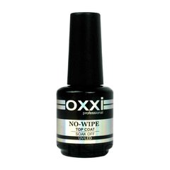 Топ OXXI No-Wipe Top Coat (Каучукове верхнє покриття без липкості), 15 мл