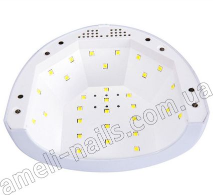 Лампа для манікюру LED+UV Sun One 24/48 Вт (Лампа для сушіння нігтів) біла