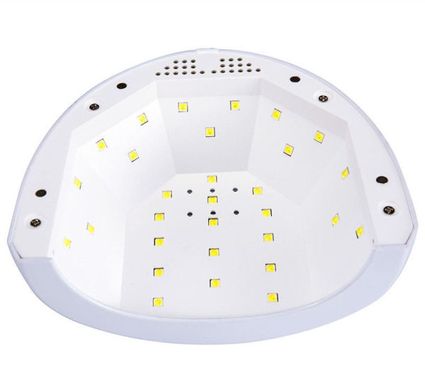 Лампа для манікюру LED+UV Sun One 24/48 Вт (Лампа для сушіння нігтів) біла