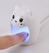 UV/LED Портативна лампа для манікюру Kitty Mini, 6 Вт (від USB) (Лампа для сушіння нігтів)