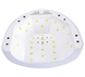 LED+UV лампа для манікюру 24/48 Вт (лампа для сушіння нігтів) біла