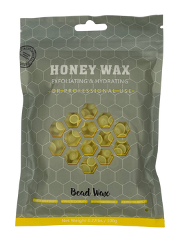 Віск плівковий для депіляції в гранулах, для воскоплава Bead Wax 100 г Мед