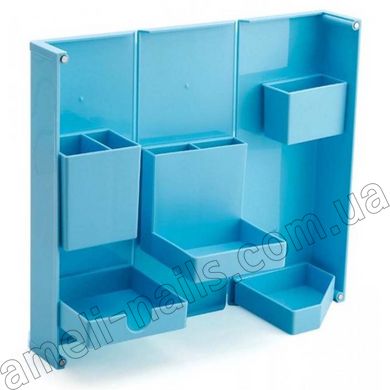 Органайзер для канцелярського приладдя Folding Storage Box (органайзер для канцелярії) блакитний